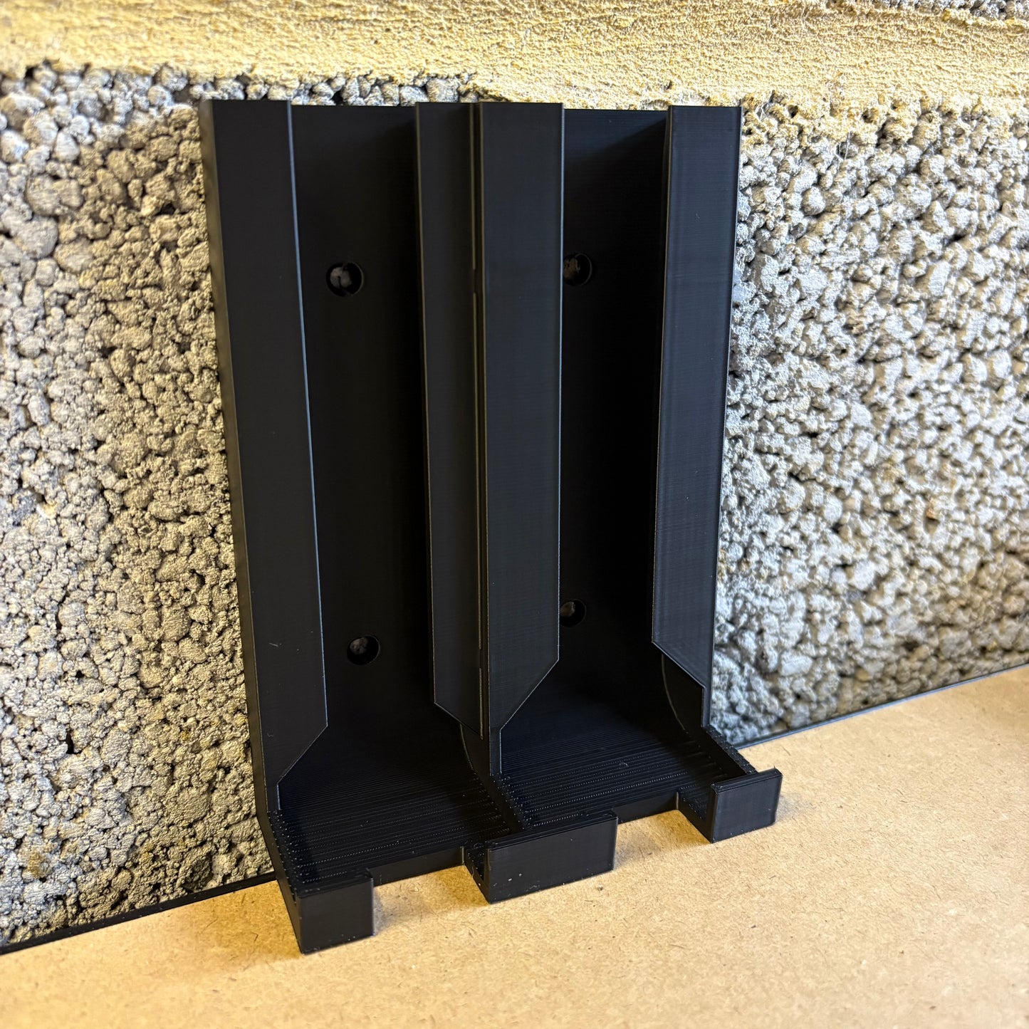 Wall Mounted Battery Holder for AA & AAA Batteries