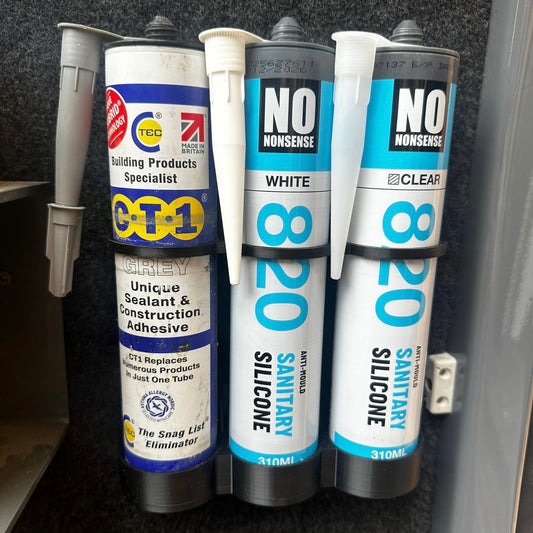 Caulk Holder - Holds 3 Tubes