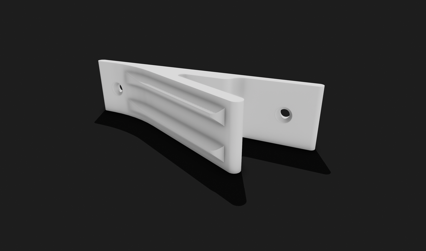 Wall Holder for Steel Ruler - Pack of 2