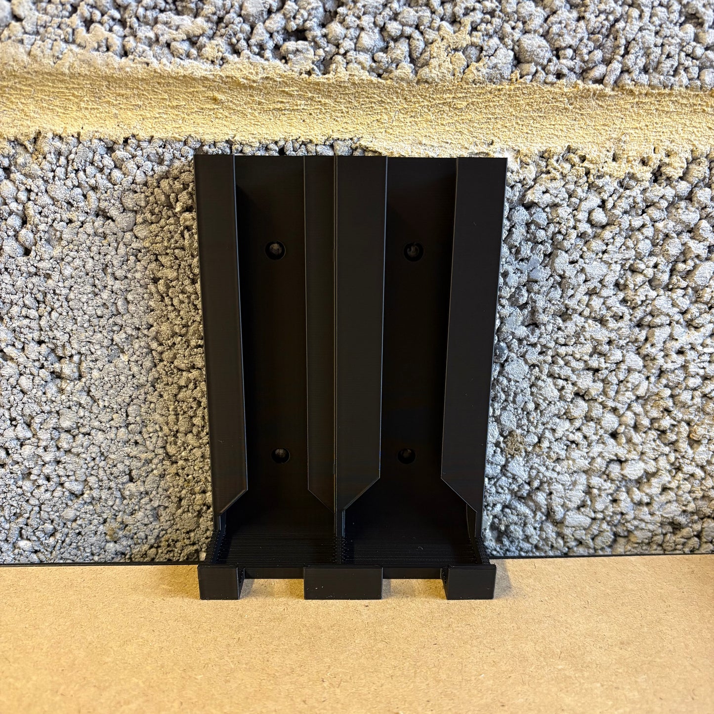 Wall Mounted Battery Holder for AA & AAA Batteries