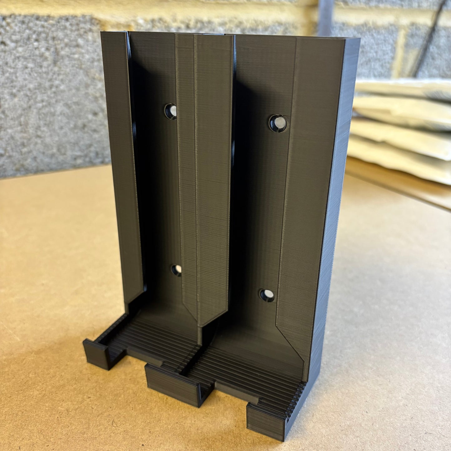 Wall Mounted Battery Holder for AA & AAA Batteries