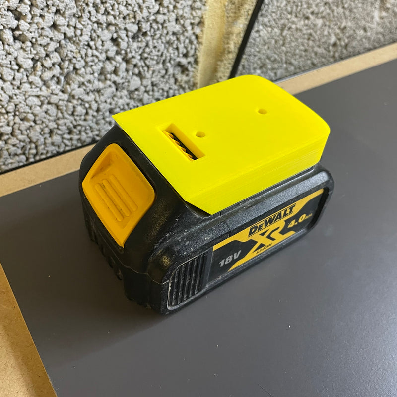 Battery Holder compatible with DeWALT 18V