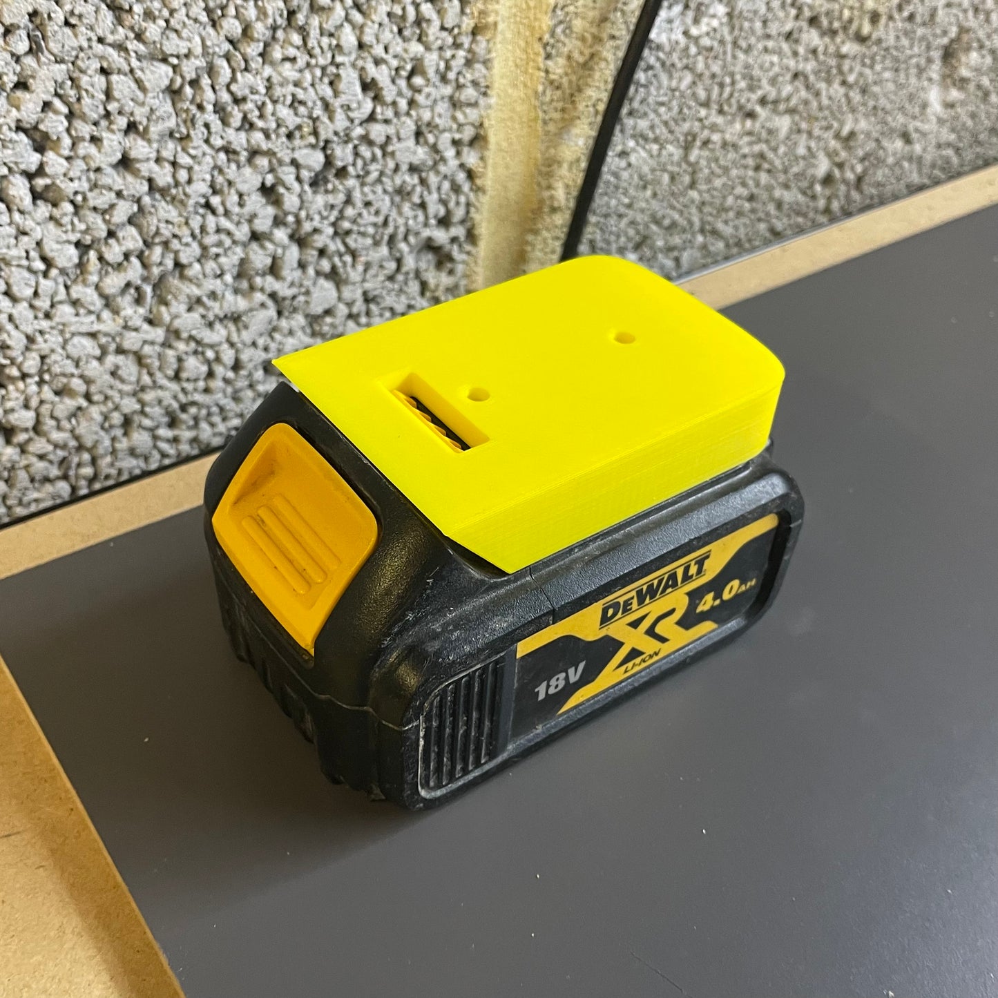 Battery Holder compatible with DeWALT 18V