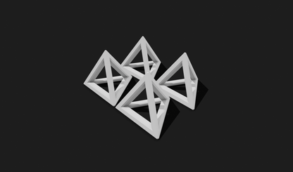 Painting Pyramids - Pack of 4