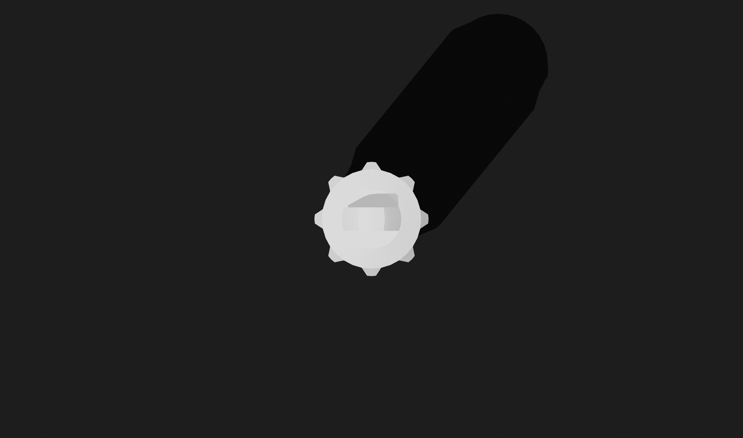 Keychain Screwdriver Handle for Pozi Bit