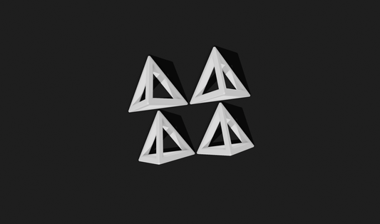 Painting Pyramids - Pack of 4
