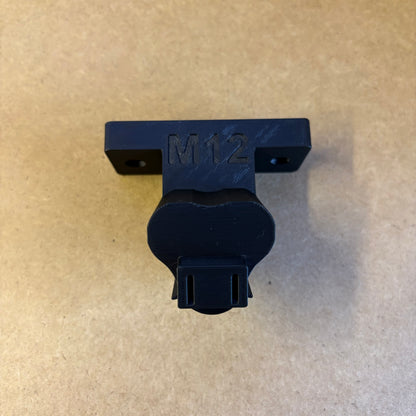 Slanted Tool Mount compatible with Milwaukee M12