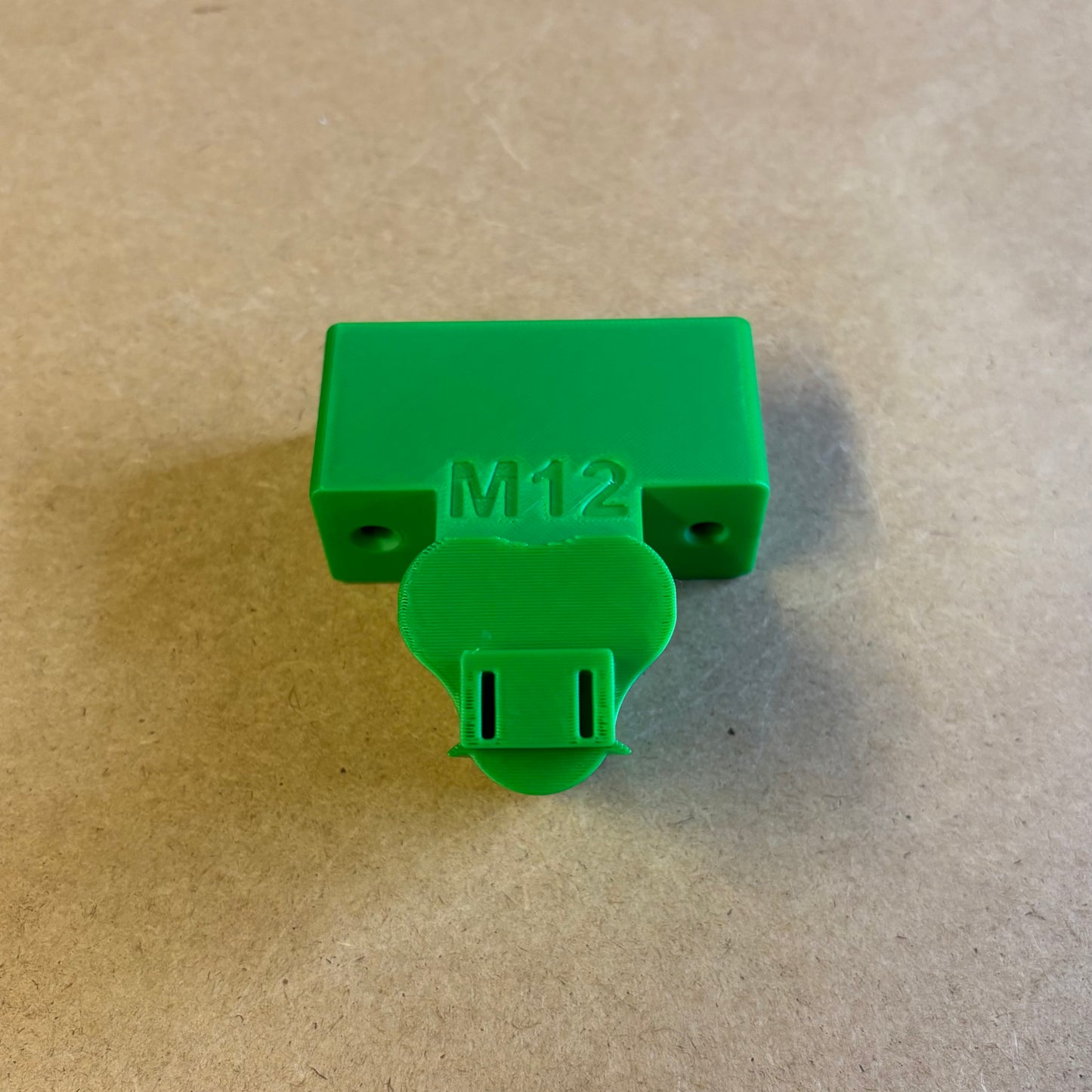Slanted Tool Mount compatible with Milwaukee M12