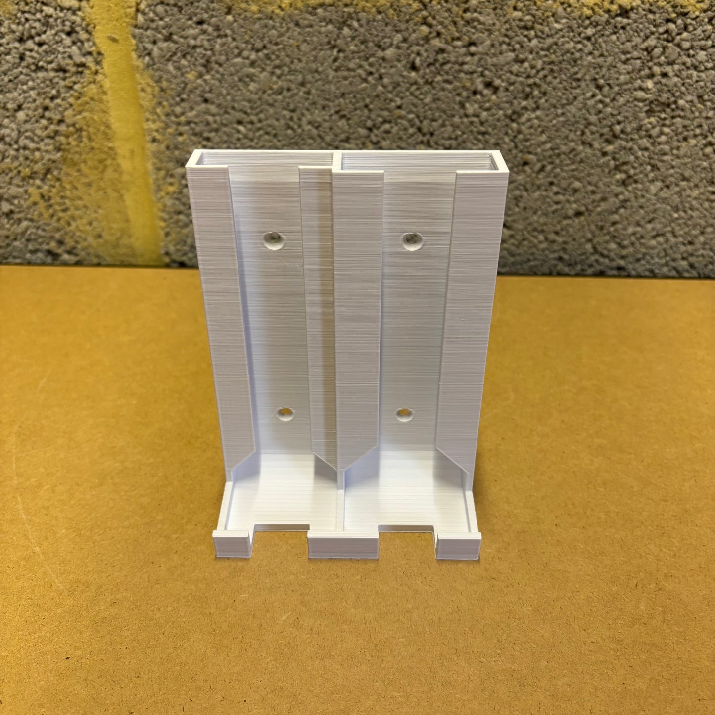 Wall Mounted Battery Holder for AA & AAA Batteries