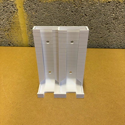 Wall Mounted Battery Holder for AA & AAA Batteries
