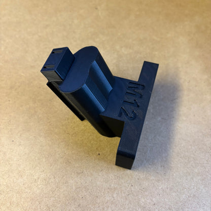 Slanted Tool Mount compatible with Milwaukee M12