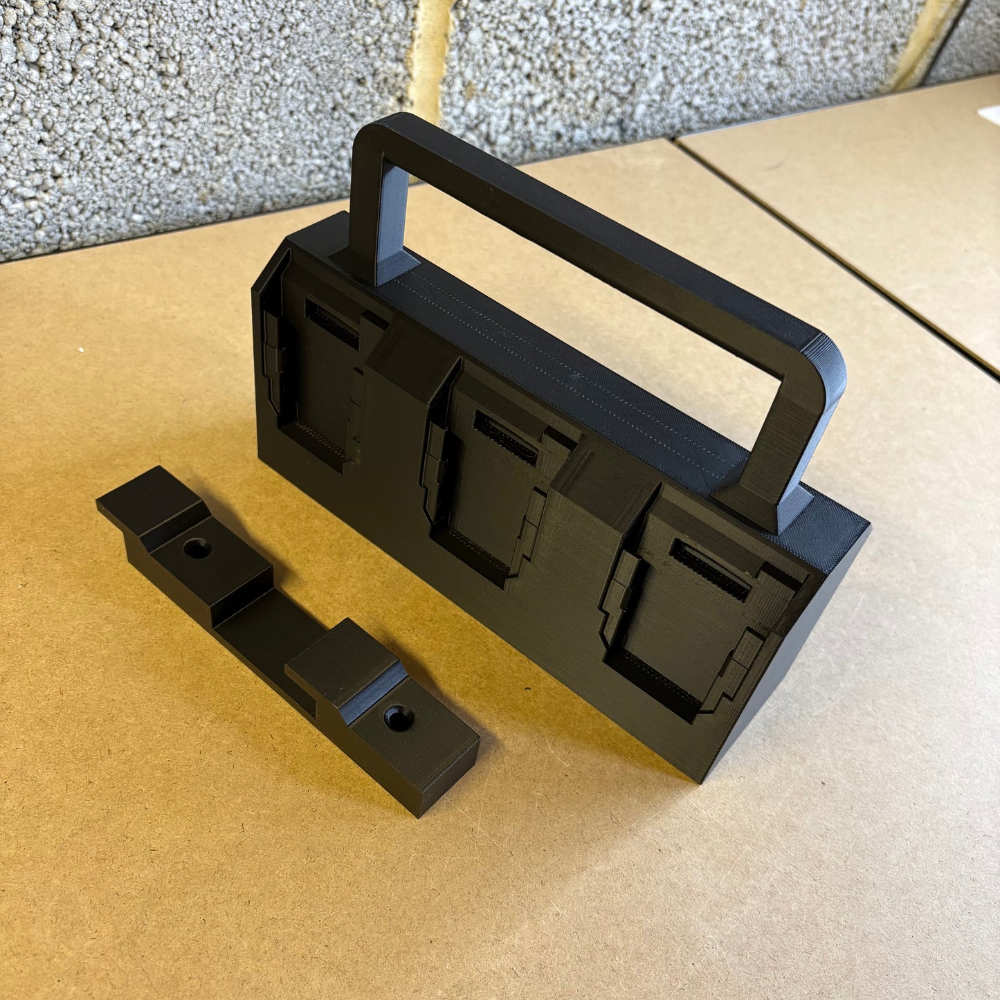 Battery Carrier compatible with DeWALT 18V