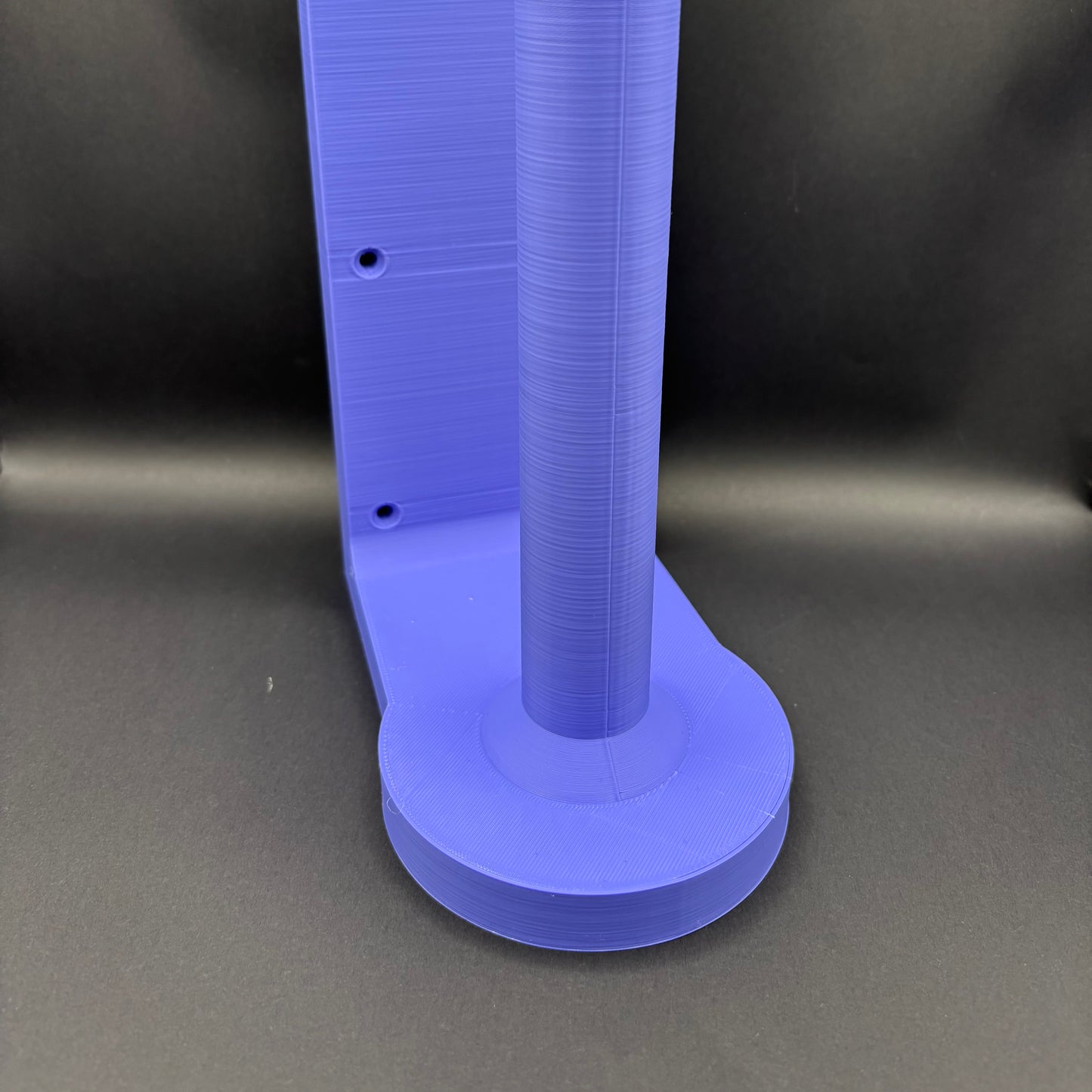 Wall Mounted Blue Roll Holder