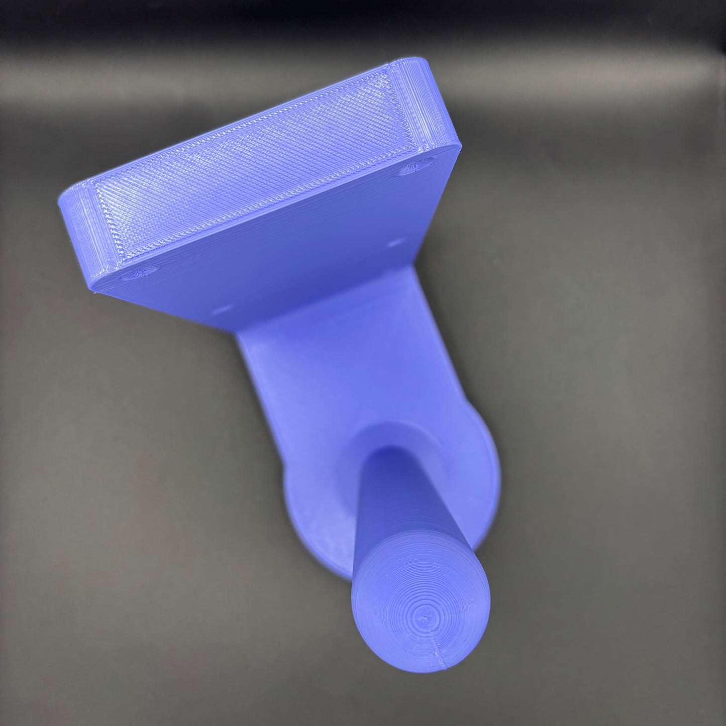Wall Mounted Blue Roll Holder