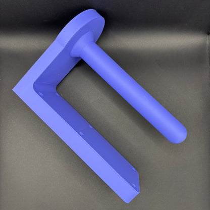 Wall Mounted Blue Roll Holder
